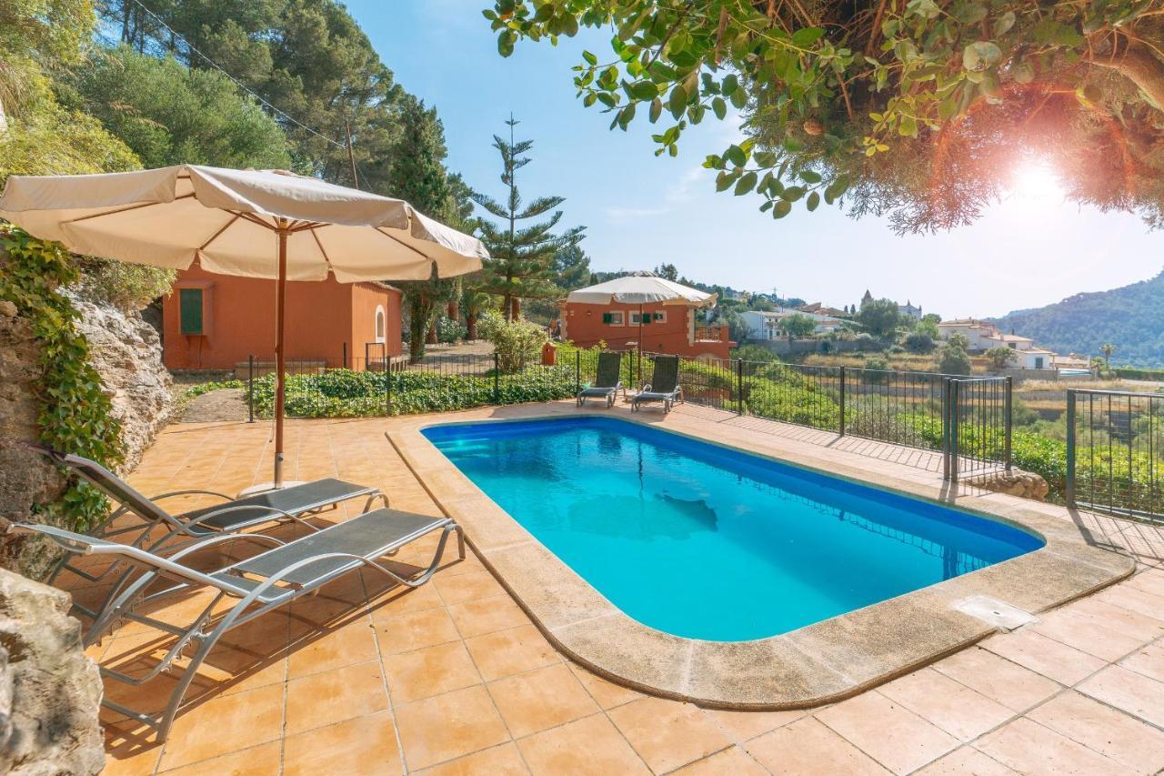 Wunderschoene Ruhige Finca Mit Pool In Galilea Galilea  Exteriör bild