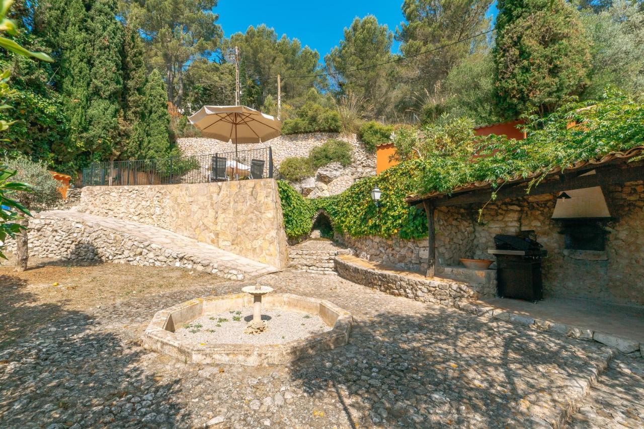 Wunderschoene Ruhige Finca Mit Pool In Galilea Galilea  Exteriör bild