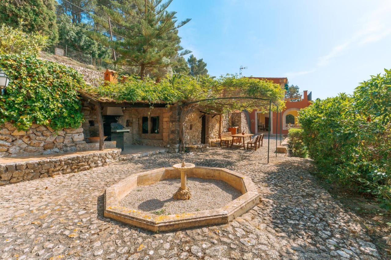 Wunderschoene Ruhige Finca Mit Pool In Galilea Galilea  Exteriör bild